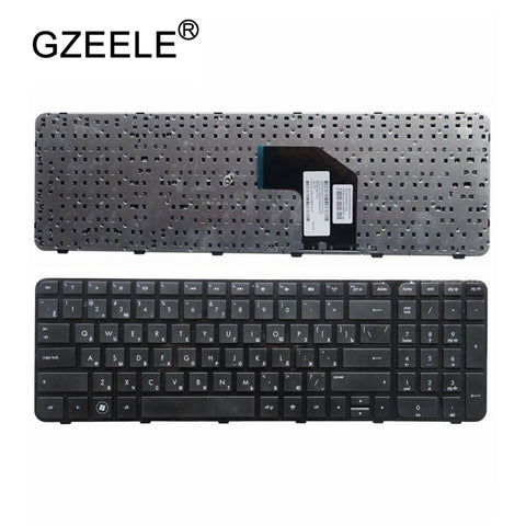 GZEELE Russian Laptop keyboard FOR HP Pavilion G6-2000 G6Z-2000 g6-2100 G6-2163sr AER36Q02310 R36 RU BLACK with Frame G6-2365EA