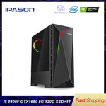 Intel Desktop Gaming PC P18 i5 9400F 6-core /Dedicated Card GTX1650 4G/1T+120G SSD / 8G DDR4 RAM gaming  assembly computer PC