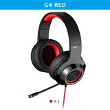 EDIFIER G4 Gaming headset Built-in 7.1 Virtual Surround Soundcard and retractable microphone LED and Metal Mesh Design headphone