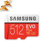 SAMSUNG Microsd Card 256G 128GB 64GB 32GB 16GB 8GB 100Mb/s Class10 U3 U1 SDXC Grade EVO+ Micro SD Card Memory Card TF Flash Card