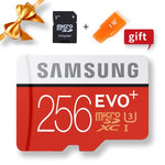 SAMSUNG Microsd Card 256G 128GB 64GB 32GB 16GB 8GB 100Mb/s Class10 U3 U1 SDXC Grade EVO+ Micro SD Card Memory Card TF Flash Card