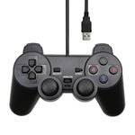 Wired USB Controller Gamepad For WinXP/Win7/Win8/Win10 For PC Computer Laptop Black Game Joystick