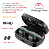 S11 3500mAh Power Bank Earphones Bluetooth Wireless Sport In Ear TWS Gaming Headset Noise Earbuds with Mic for IPhone Xiaomi