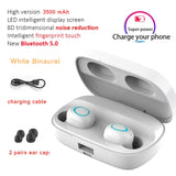 S11 3500mAh Power Bank Earphones Bluetooth Wireless Sport In Ear TWS Gaming Headset Noise Earbuds with Mic for IPhone Xiaomi