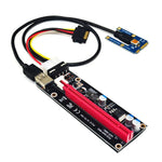 Mini PCIe to PCI express 16X Riser for Laptop External Graphics Card EXP GDC BTC Antminer Miner mPCIe to PCI-e slot Mining Card