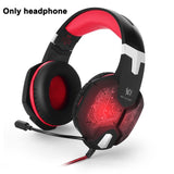 3.5mm Gaming Headphone Gaming Headset Casque Gamer Stereo Headphone With Microphone Mic Led Game Headsets For PC Computer PS4