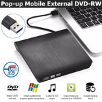 USB 3.0 Slim External DVD RW CD Writer Drive Burner Reader Player Optical Drives For Laptop PC